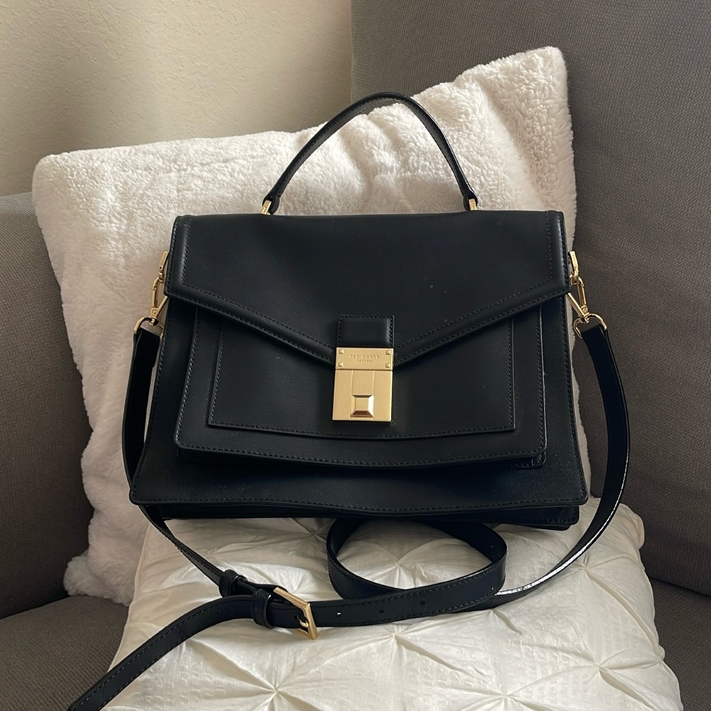 TED BAKER LONDON Black Leather Purse (NWT)
